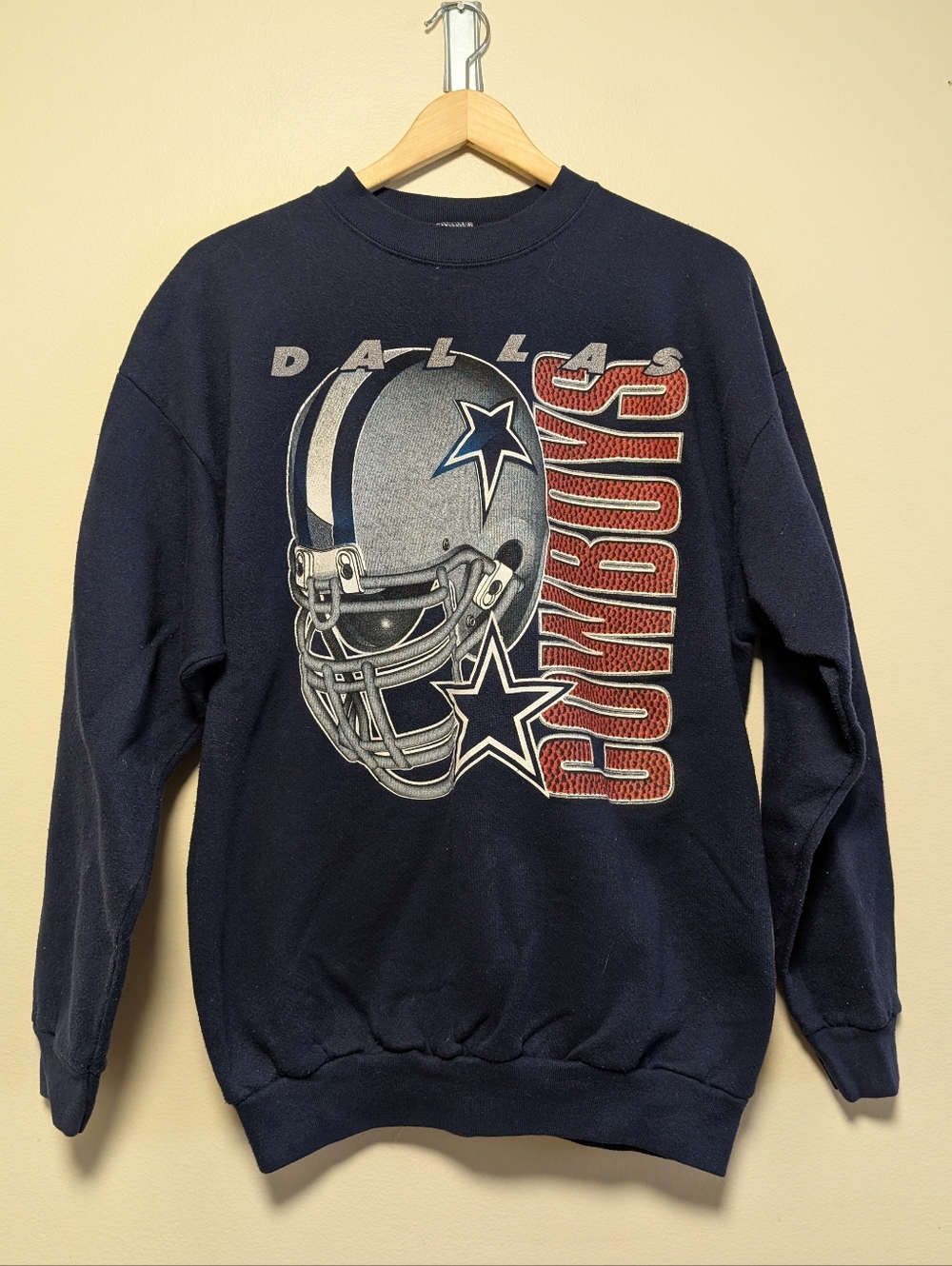 Dallas Cowboys Sweatshirt XL Navy USA Made